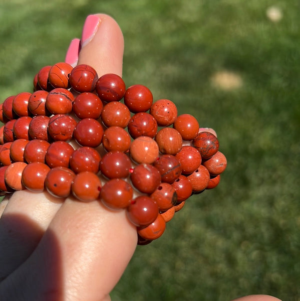 Red Jasper Bracelet (8mm)