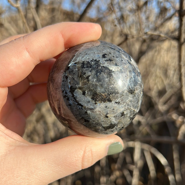 Larvikite Sphere