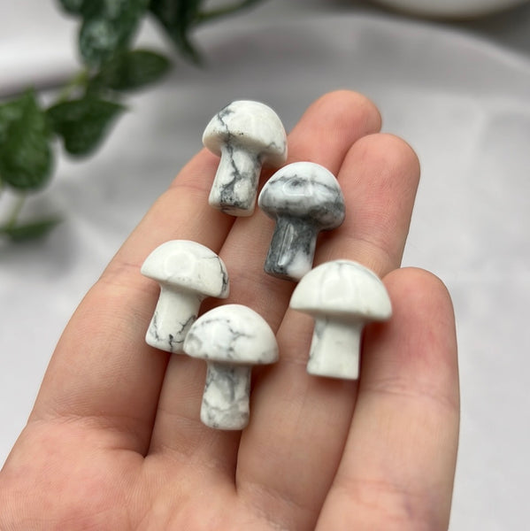 Howlite Mushroom