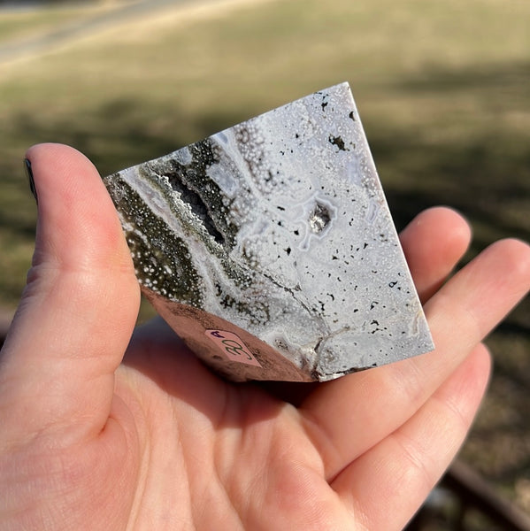 Ocean Jasper Cube - A