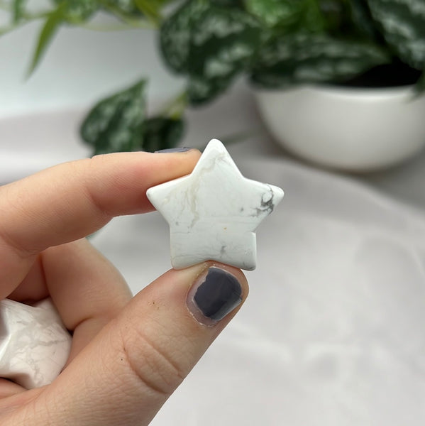 Howlite Stars