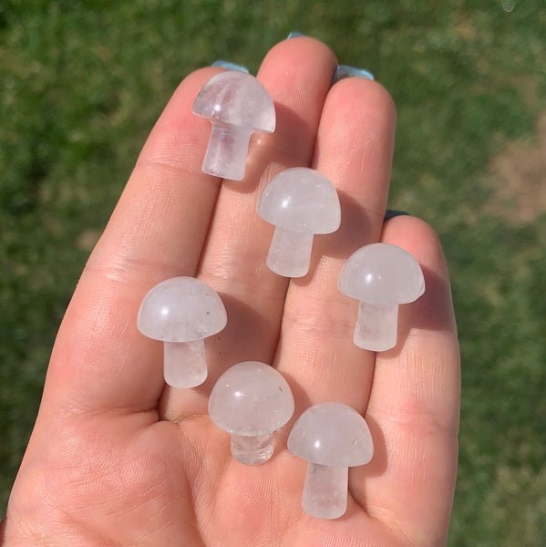 Clear Quartz Mushroom