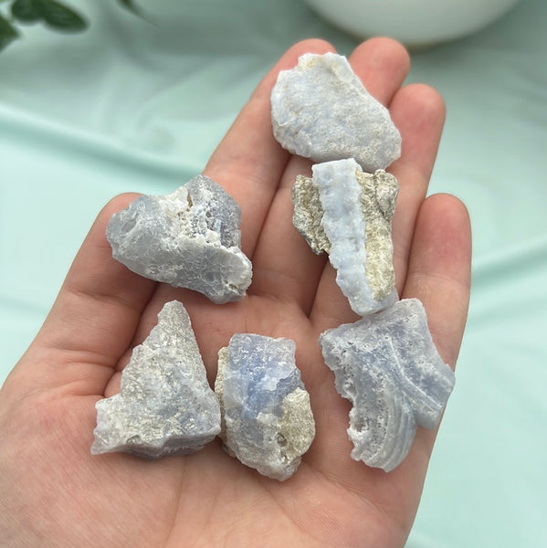 Raw Blue Lace Agate