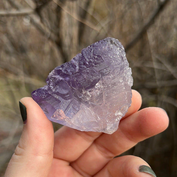 Purple Cubic Fluorite