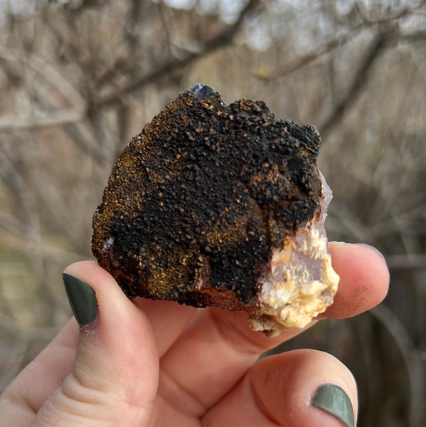 Purple Cubic Fluorite