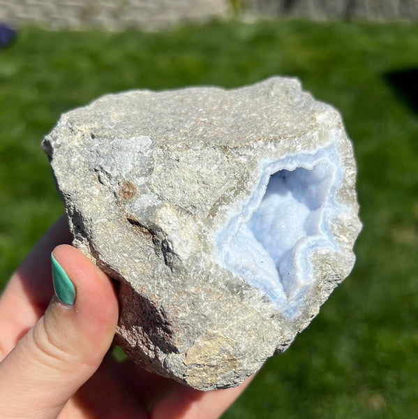 Raw Blue Lace Agate - 3