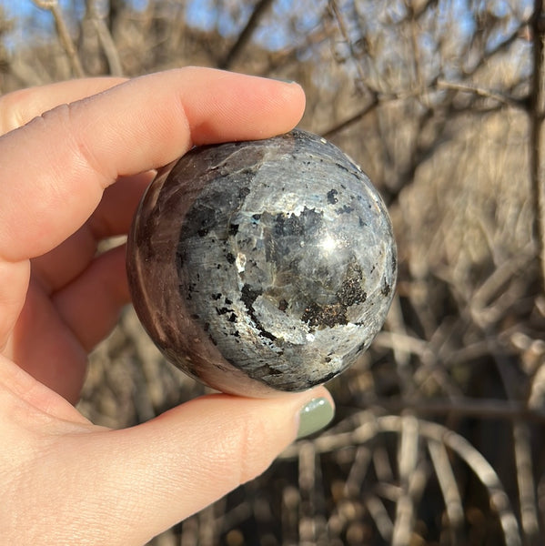 Larvikite Sphere