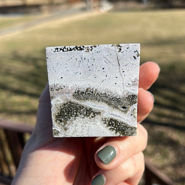 Ocean Jasper Cube - A