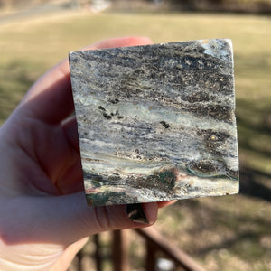 Ocean Jasper Cube - B