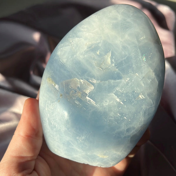 Blue Calcite Freeform - B