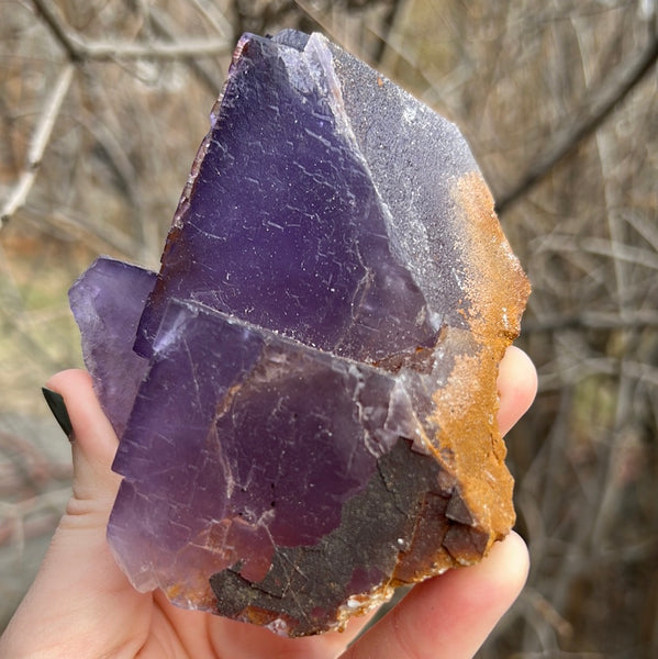 Purple Cubic Fluorite