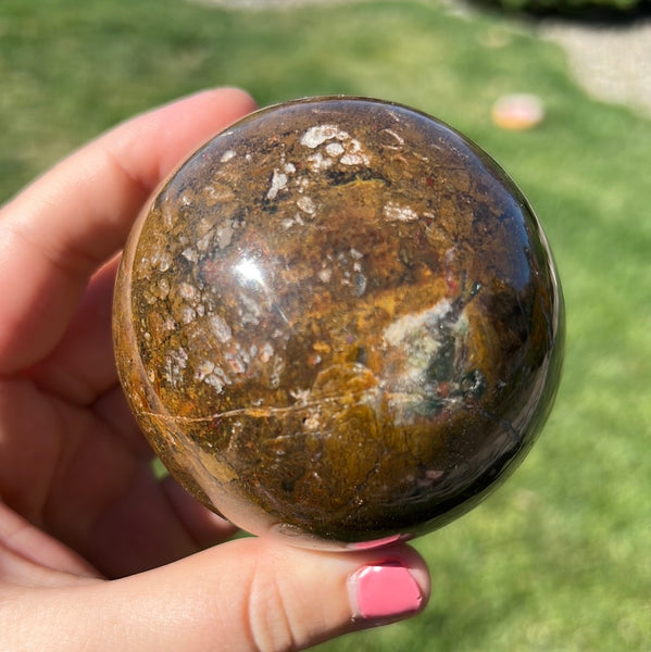 Ocean Jasper Sphere