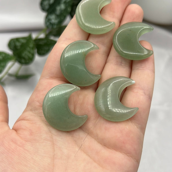 Green Aventurine Moon