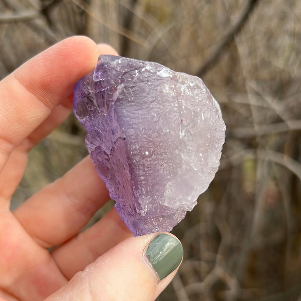 Purple Cubic Fluorite