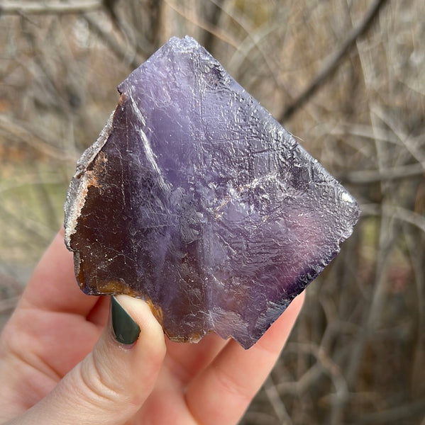 Purple Cubic Fluorite