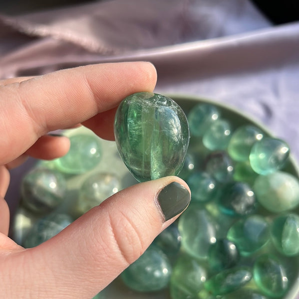 Tumbled Fluorite