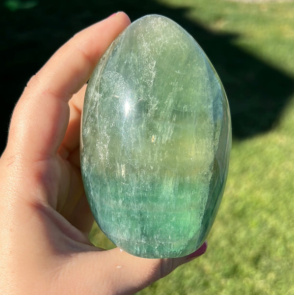 Green Fluorite Freeform - B