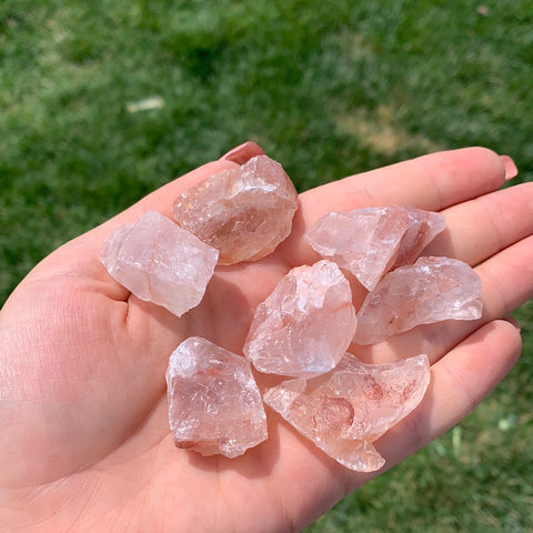 Raw/Rough Fire Quartz