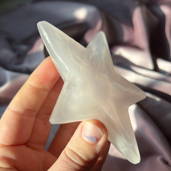 Mangano Calcite Star Dish