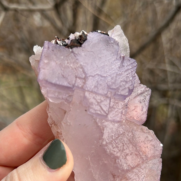 Purple Cubic Fluorite