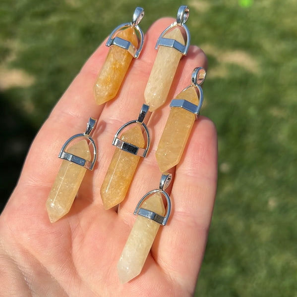 Yellow Aventurine Pendant