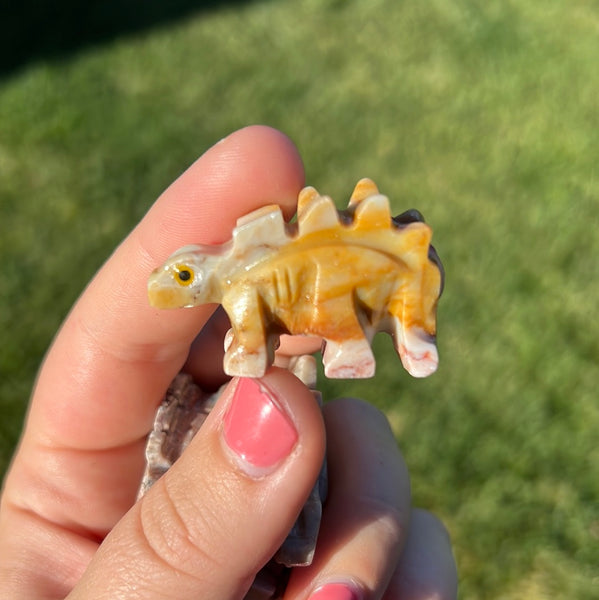 Soapstone Dinosaur (Stegosaurus)