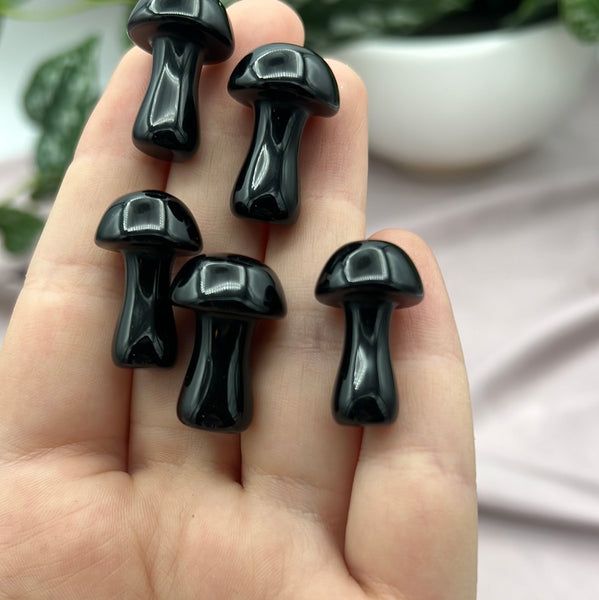 Obsidian Mushroom (taller)