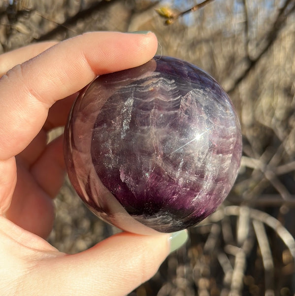 Fluorite Sphere