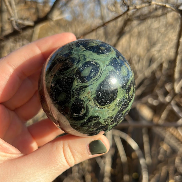 Kambaba Jasper Sphere