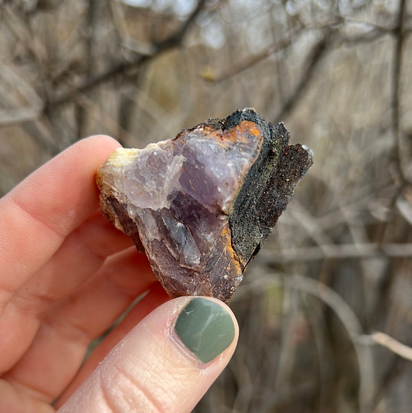 Purple Cubic Fluorite