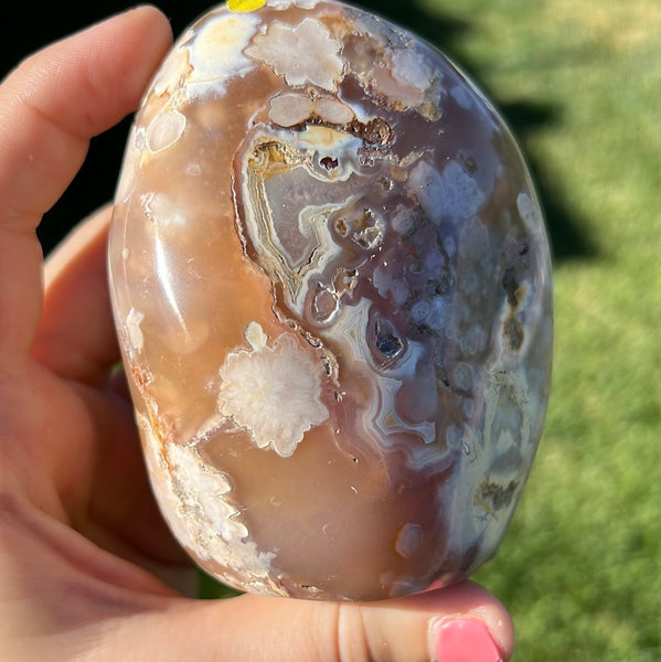 Flower Agate Freeform