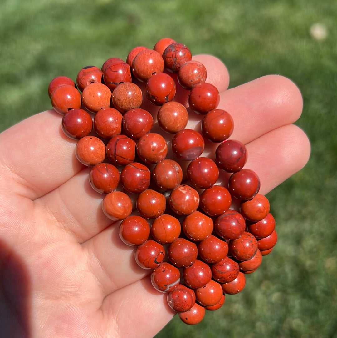 Red Jasper Bracelet (8mm)