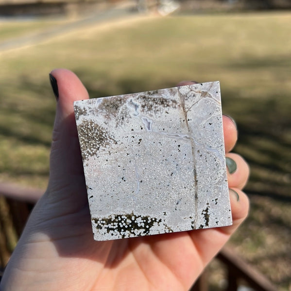 Ocean Jasper Cube - A