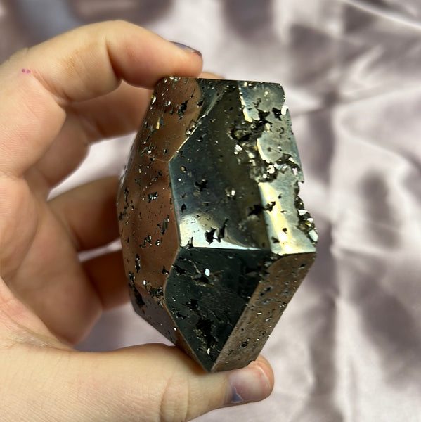 Pyrite Carving