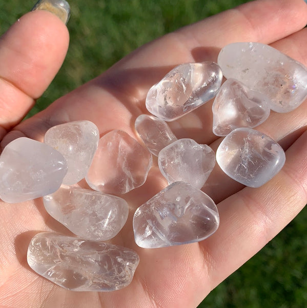 Clear Quartz Tumbles