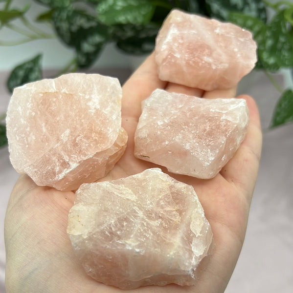 Raw Rose Quartz Chunk