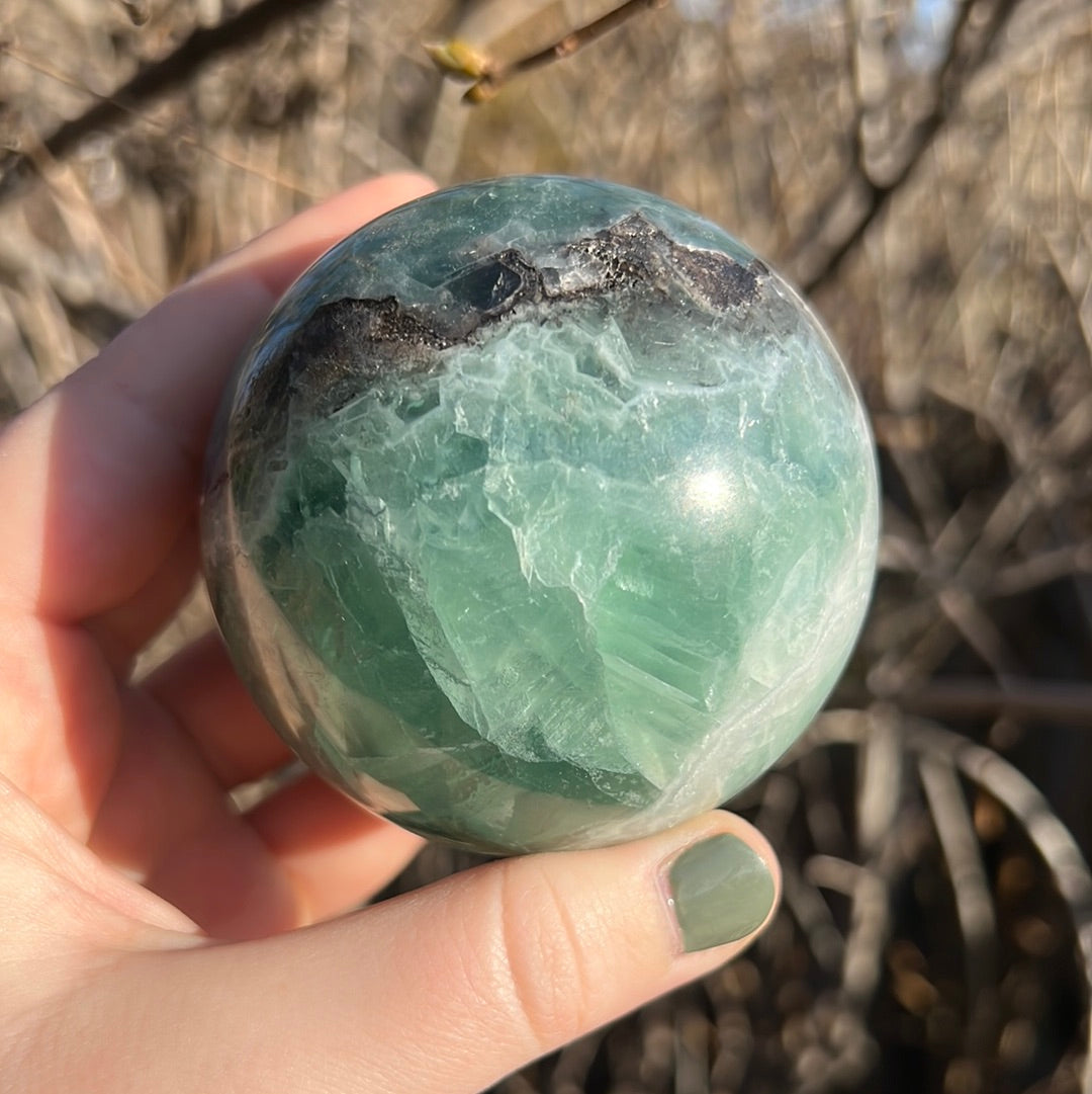 Mexican Fluorite Sphere