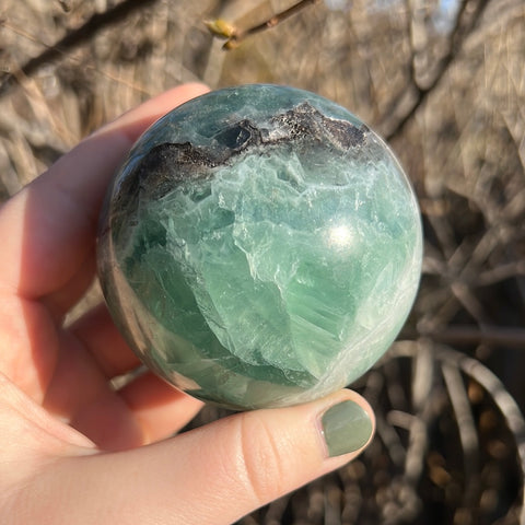 Mexican Fluorite Sphere