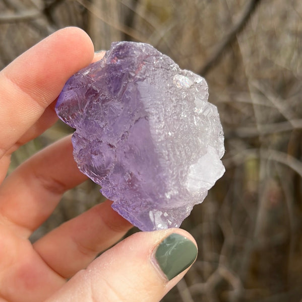 Purple Cubic Fluorite