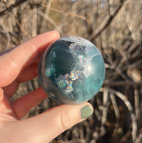 Mexican Fluorite Sphere