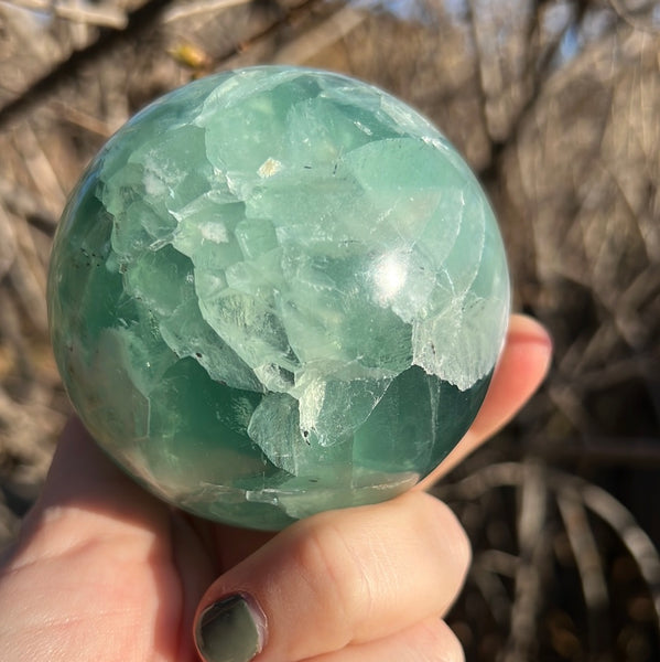 Mexican Fluorite Sphere