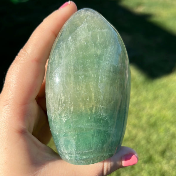 Green Fluorite Freeform - B