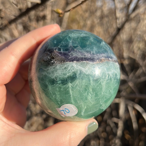 Mexican Fluorite Sphere