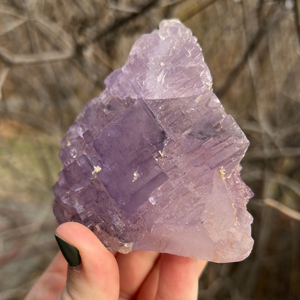 Purple Cubic Fluorite