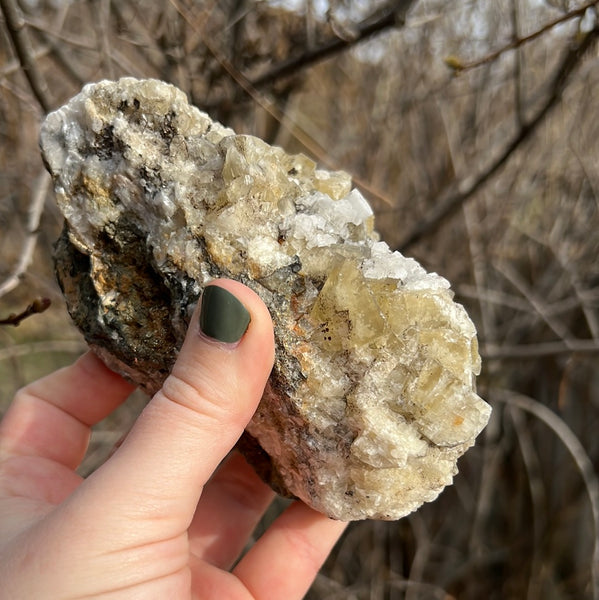 Moroccan Cubic Fluorite