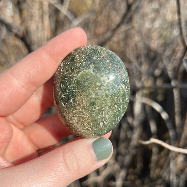 Ocean Jasper Palm Stones