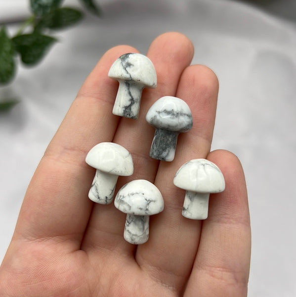 Howlite Mushroom