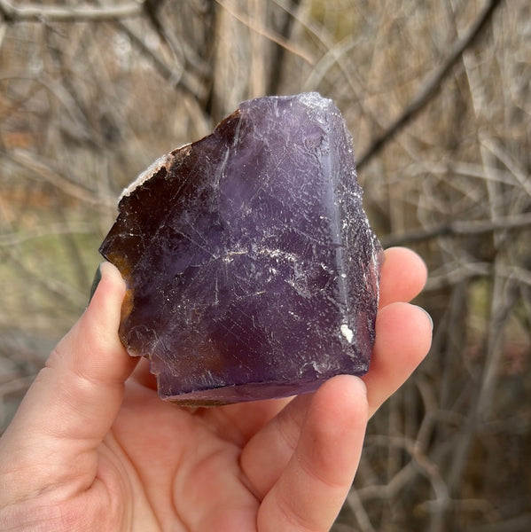 Purple Cubic Fluorite