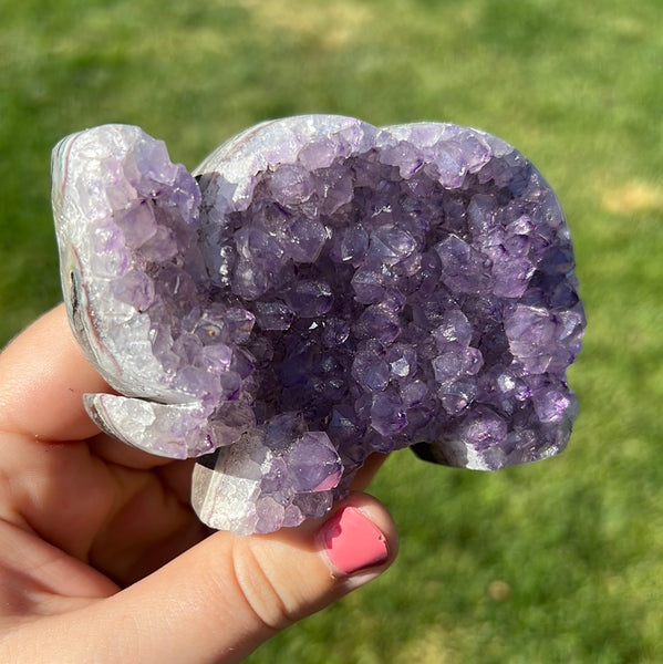 Amethyst Elephant