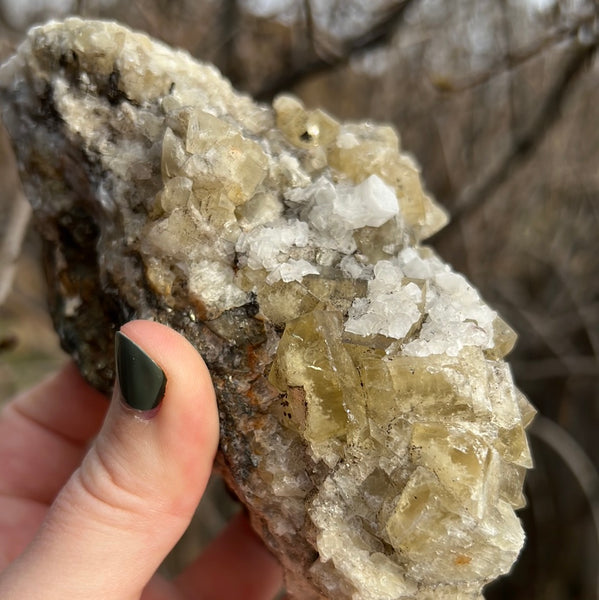 Moroccan Cubic Fluorite